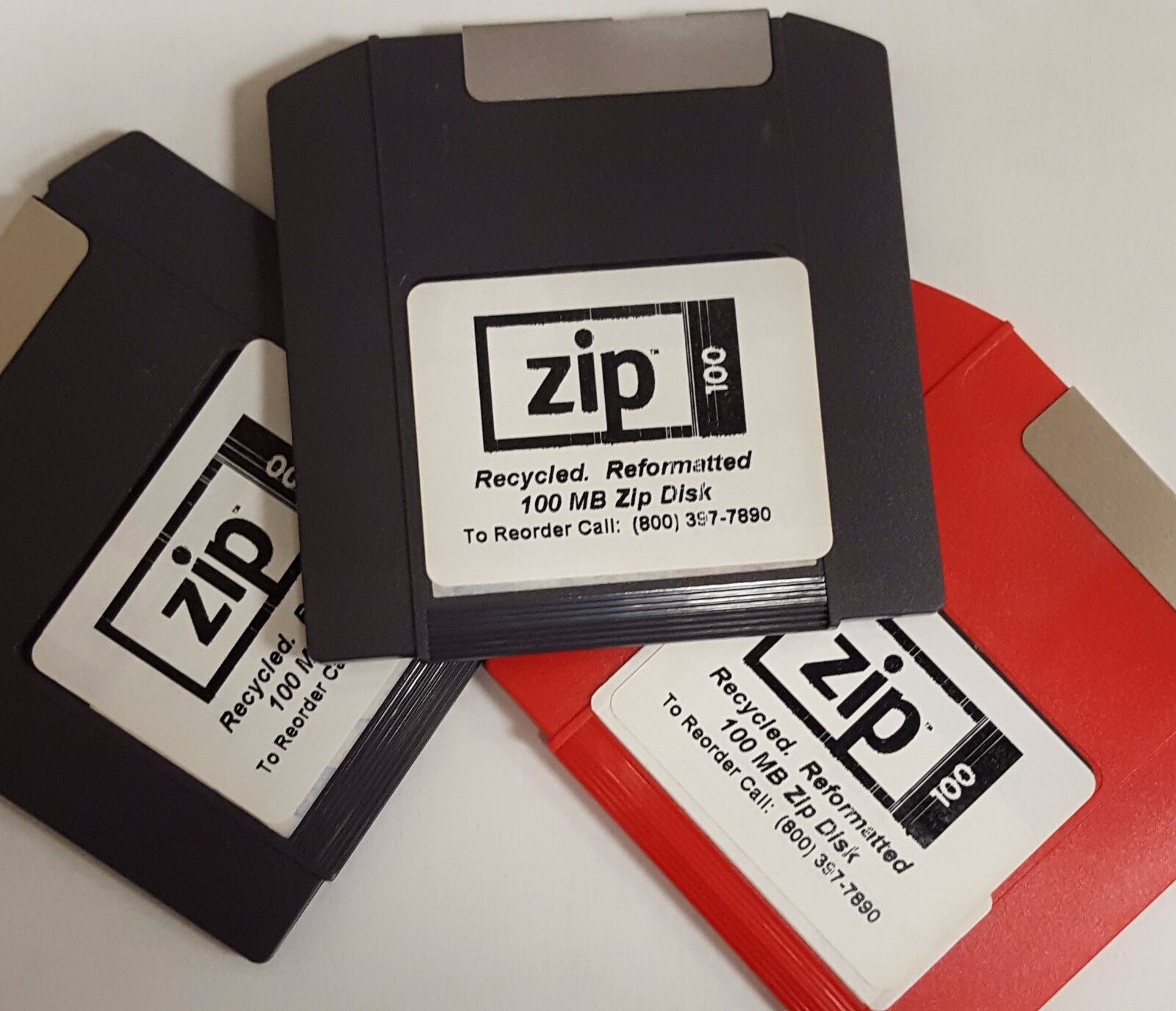 100 MB Zip Disks.  Guaranteed 100%.