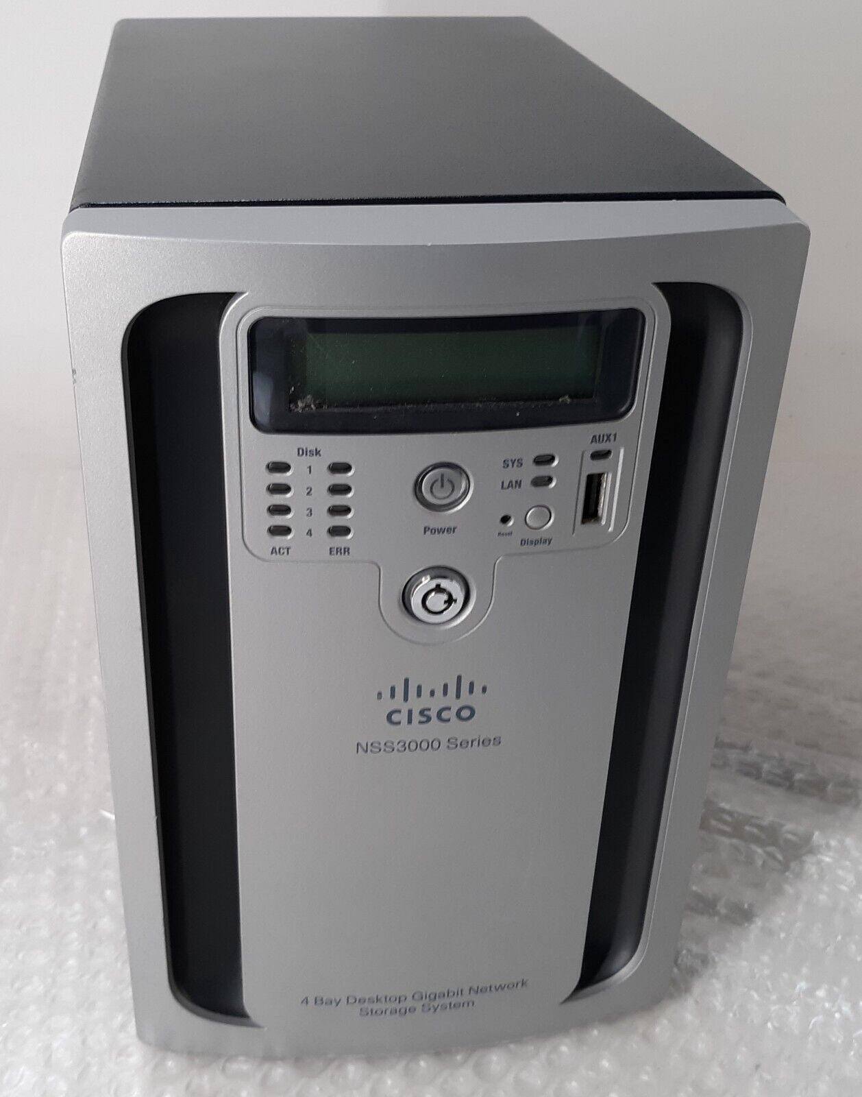 Genuine Cisco NSS3000 Series NSS3000 V01 4-Bay Desktop Gigabit Network Storage