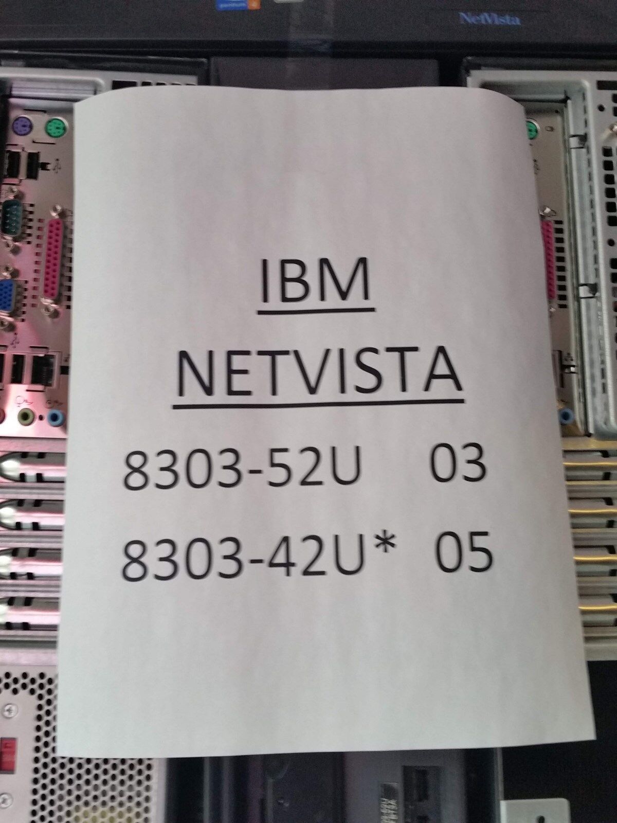 IBM NETVISTA 8303-42U Desktop
