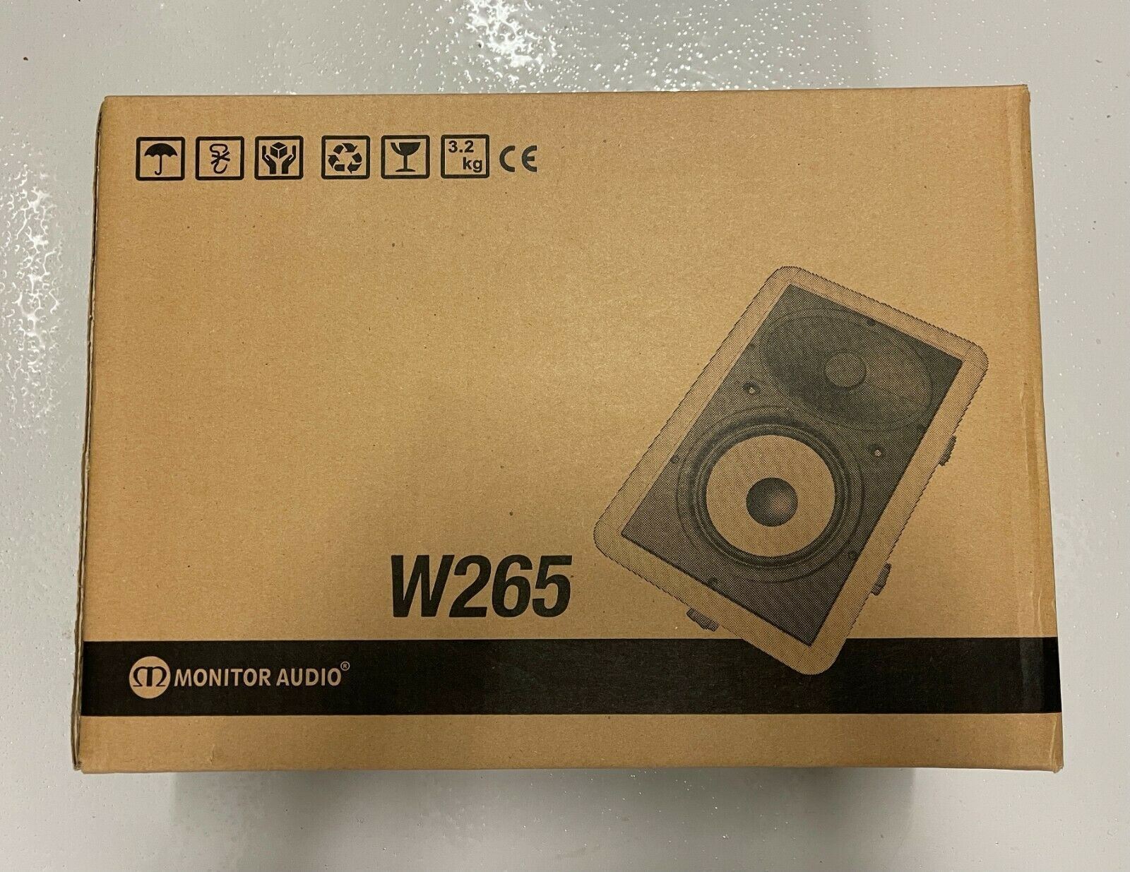 NEW Monitor Audio W265 In-Wall Speaker - New In Box