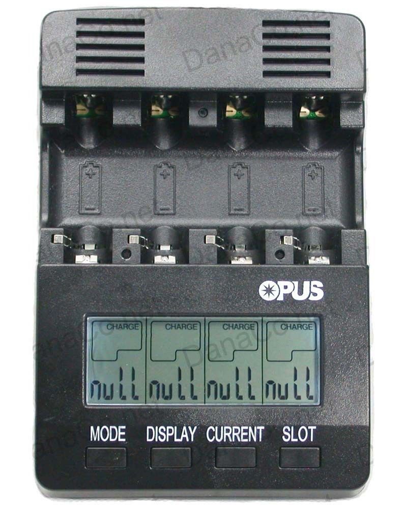 BT-C2400 V2.2 Battery Charger Analyzer Tester NiMH NiCd AA AAA 12 Volt Opus