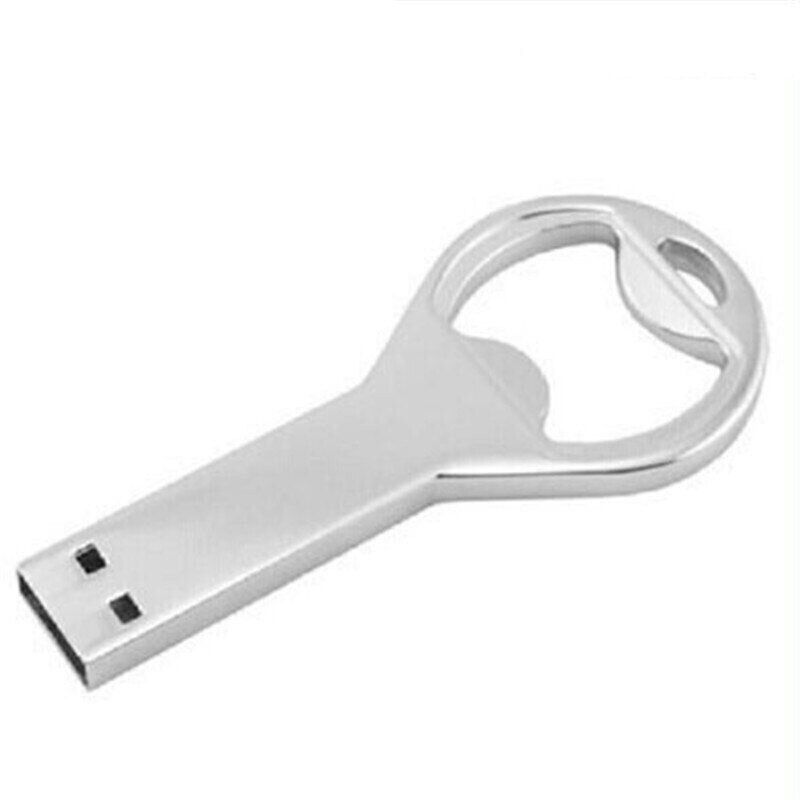 Bottle Opener Thumb Pendrive USB 2.0 Flash Drive 4-64GB U Disk Memory Stick Gift