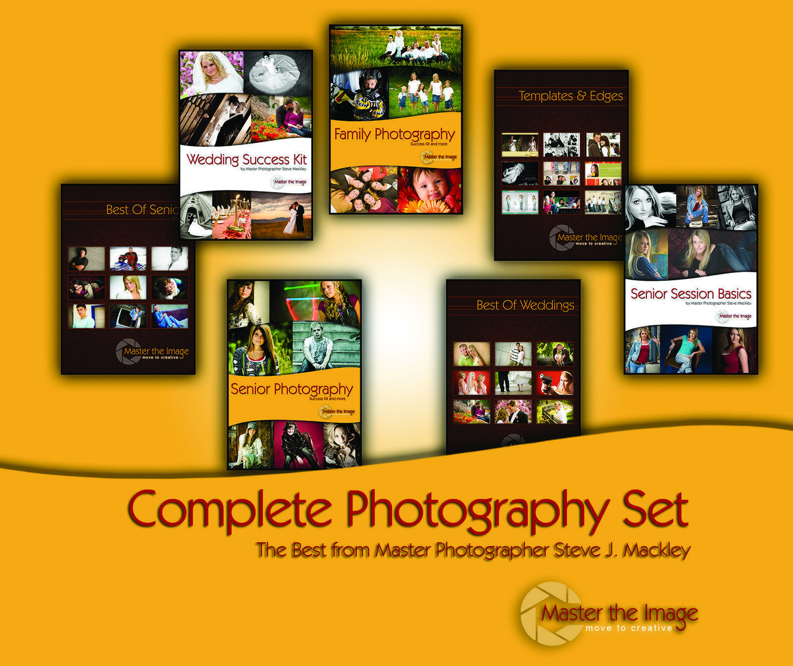 COMPLETE DIGITAL PHOTOGRAPHY COURSE POSING 7 DVD SET cc