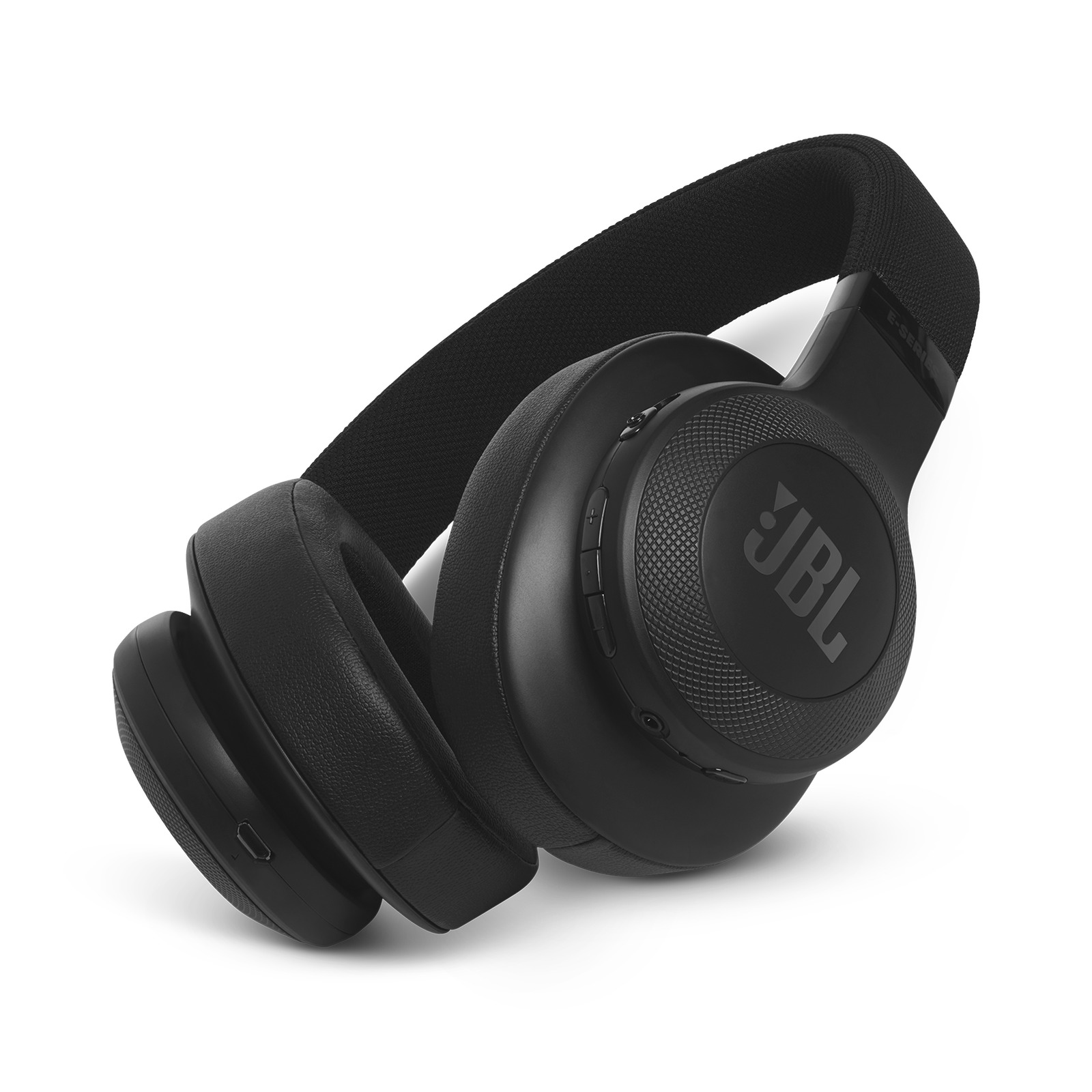 JBL E55BT Wireless Bluetooth Over-Ear Headphones - Black