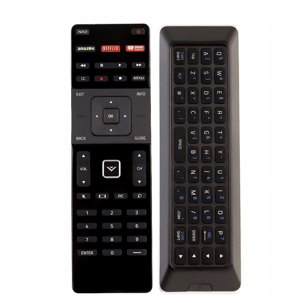 New XRT500 LED remote Control with QWERTY keyboard backlight for VIZIO Smart TV
