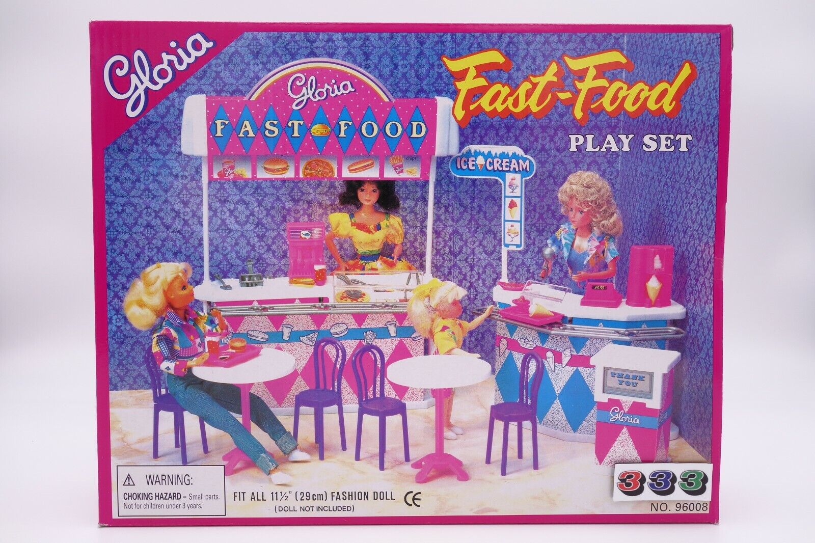 Gloria,Barbie Size Doll House Furniture/(96008) Fast-Food Play Set 