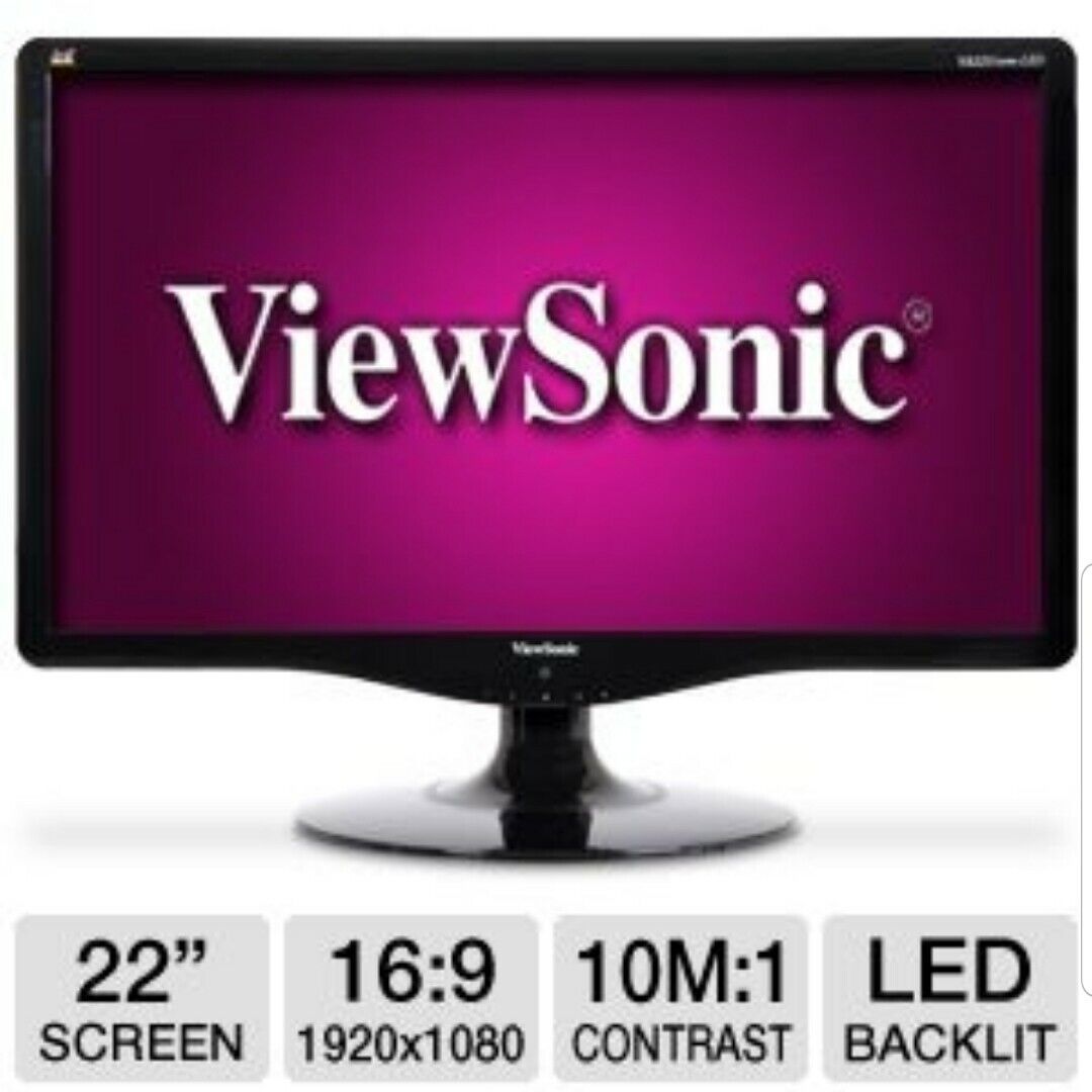 ViewSonic VA2231wm-LED Black 22\