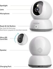 blurams Indoor Security Camera 2K, Home Security Camera for Dog/Baby Monitor/Eld picture