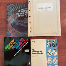 Lot Of 4 - Vintage Intel/IBM Computer Books picture