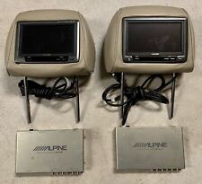 Alpine TME-M750 Monitors, IVA-0900 In-Dash Screen, CHA-1214 CD Changer Cable LOT picture