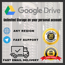 -50% Google Drive Personnal Unlimited storage Premium Quality Fast Delivery picture
