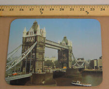 Vintage Cork Backed LONDON BRIDGE Hot Pad picture