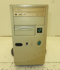Vintage Retro PC Case Beige Computer Case AT Retro Tower w/ 230W PSU- ROUGH picture