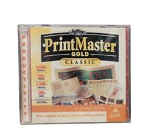 Vintage CD-ROM PC Software ~ PrintMaster Gold Classic picture