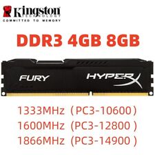 Kingston HyperX FURY DDR3 4GB 8GB 1333 1600 1866 Desktop RAM Memory DIMM 240pins picture