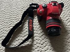 PENTAX K x Digital SLR Camera - Red (Kit with 18-55mm Lens) picture