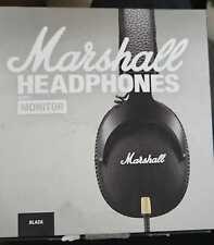 Marshall Monitor Over the Ear Corded Headphones - Black open box picture