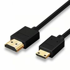 New Mini HDMI  to HDMI Cable Adapter Connector HDTV For PS4 Xbox Switches 1M USA picture