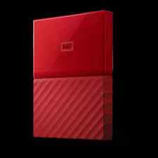 WD My Passport 1TB Certified Refurbished Portable Hard Drive Red picture