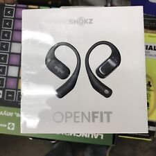 Shokz OpenFit Headphones, Black - Black BRAND NEW SEALED Wireless picture