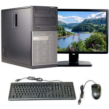 Dell i5 Desktop Computer PC Tower 8GB RAM 128GB SSD 22