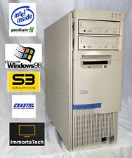 Vintage Windows 98 SE IBM Desktop - Pentium III, S3 Trio 3D, 500GB HD, RESTORED picture