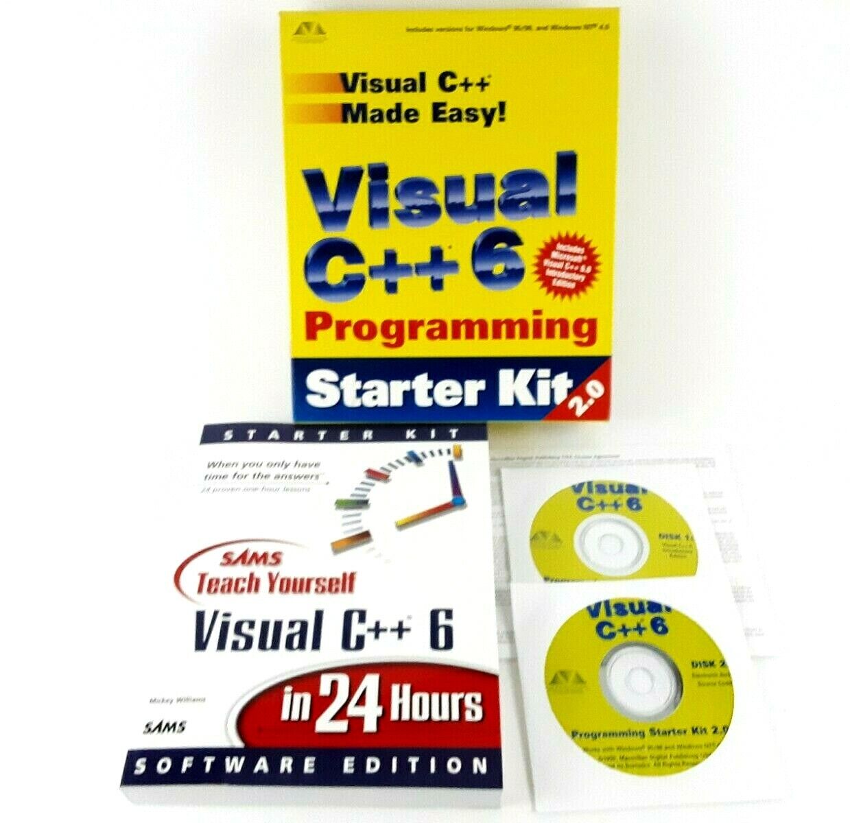 Vintage Visual C++6 Programming Starter kit  2.0 for Windows 95/98 and NT 4.0