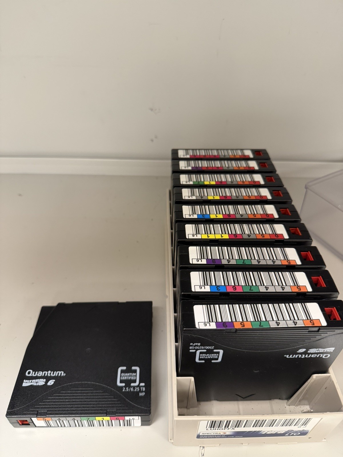 Quantum LTO6 Tape Cartridge (10 PACK) Ultrium Backup DATA Storage Quantum LTO6 Tape Cartridge (10 PACK) Ultrium Backup DATA Storage