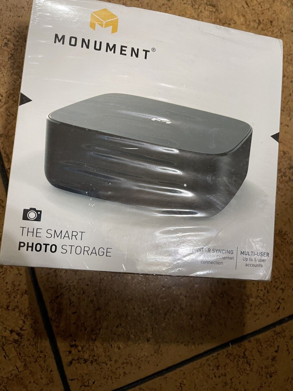 Monument Smart Photo Storage - Model 217A12, Wired or Wrls Ethernet, never used