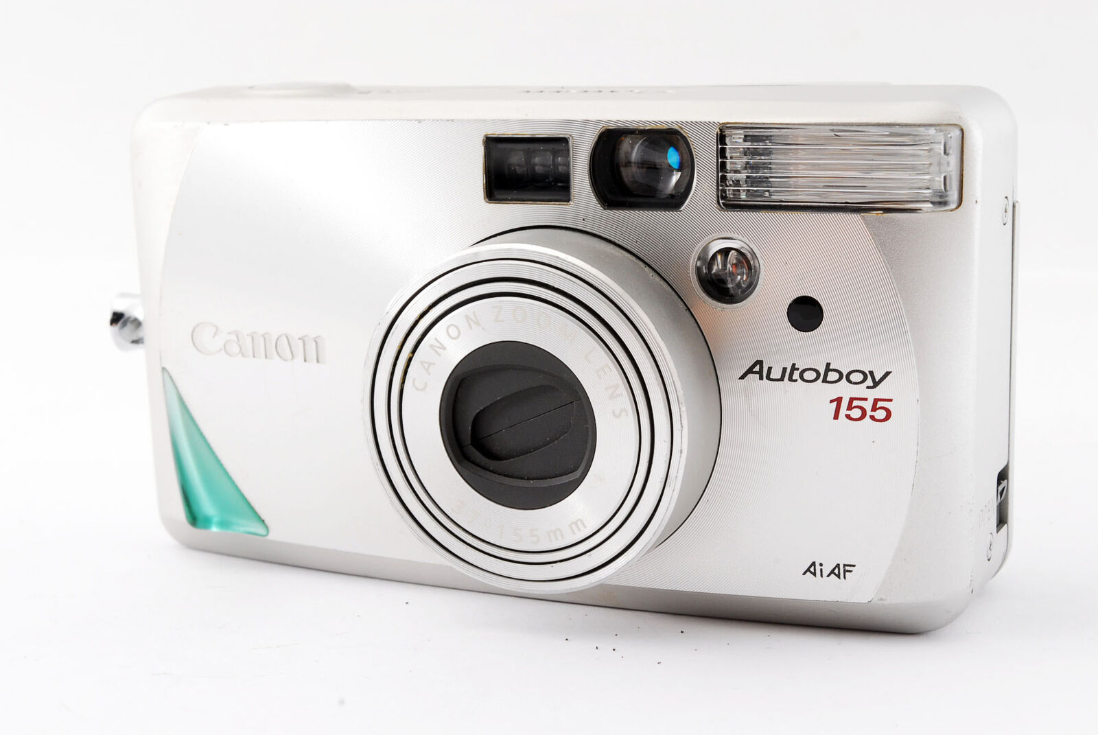 [MINT] Canon Autoboy 155 35mm Point & Shoot Film Camera Silver From JAPAN A230