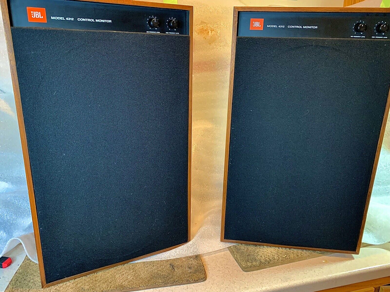 Vintage JBL 4312 Monitor Speakers Near Mint