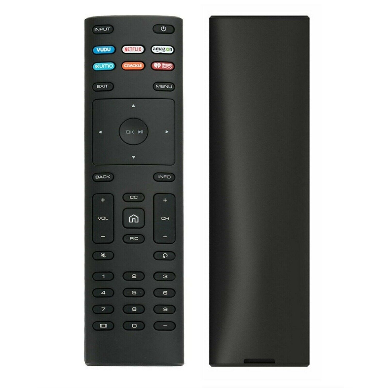 New XRT136 for Vizio Smart TV Remote Control w Vudu Amazon iheart Netflix 6 Keys