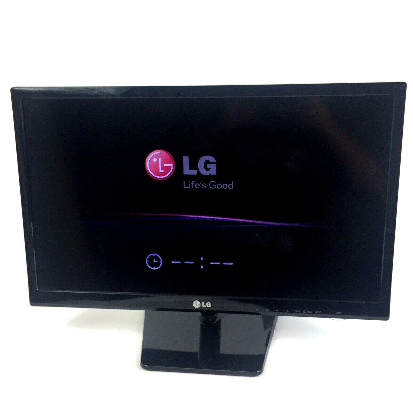 LG 24 inch TV Monitor Widescreen LED HD TV 720p HDMI VGA 60Hz No Remote