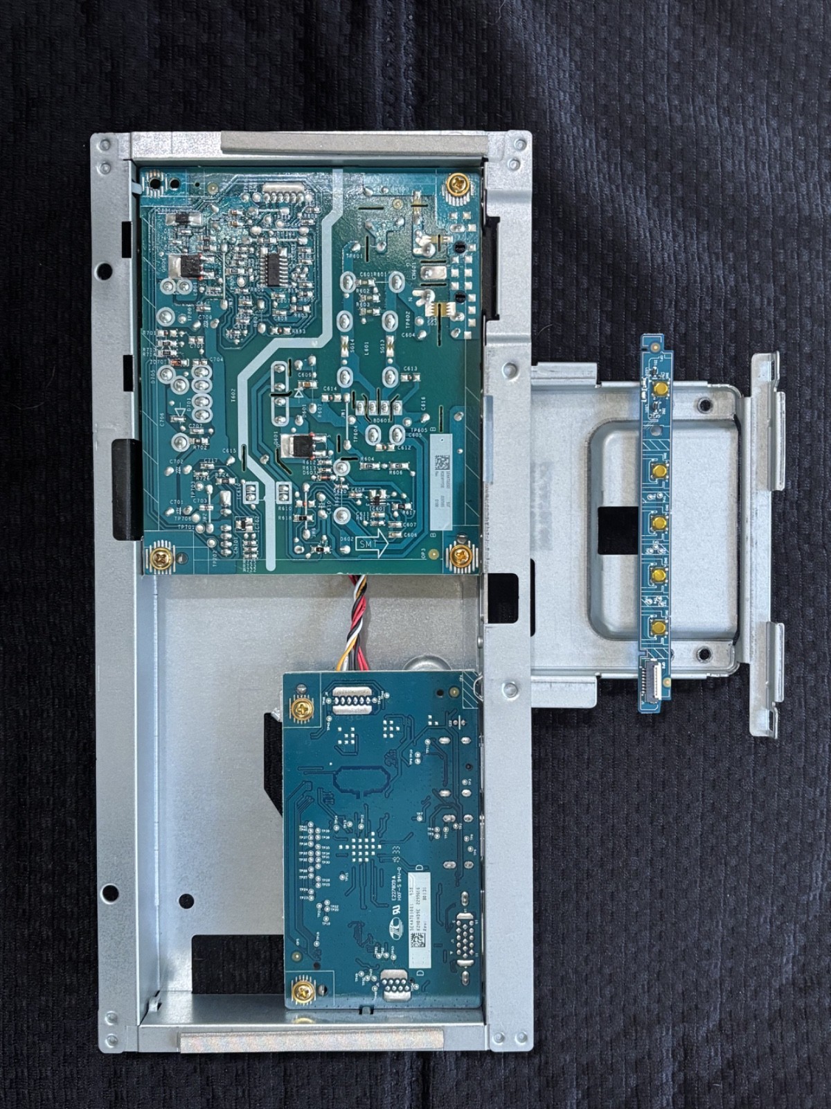Monitor Main + Power + 5-Button IR Board Set, Tested Working, SE4AT01/02/03001