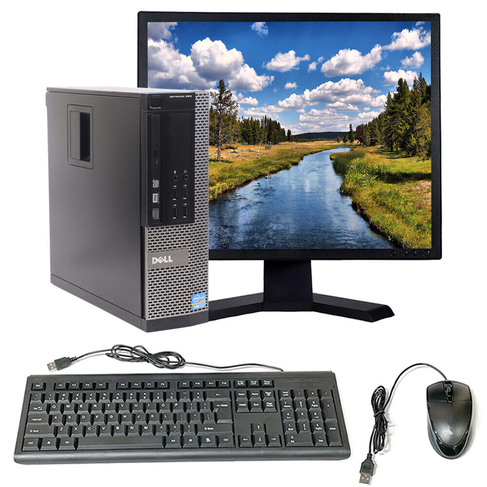 Dell OptiPlex Desktop Computer PC Up To 16GB RAM 2TB/SSD Dual 22