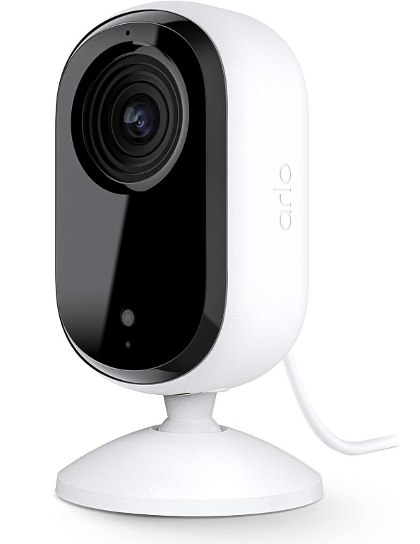 Arlo Essential Indoor 2K Home Security Camera / Baby Monitor 2nd Generation New