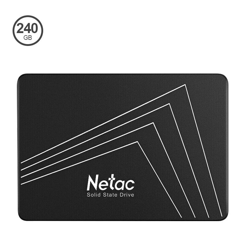 Netac 240GB SSD 2.5\'\' SATA III 6Gbp/s Internal Solid State Drive 500MB/S