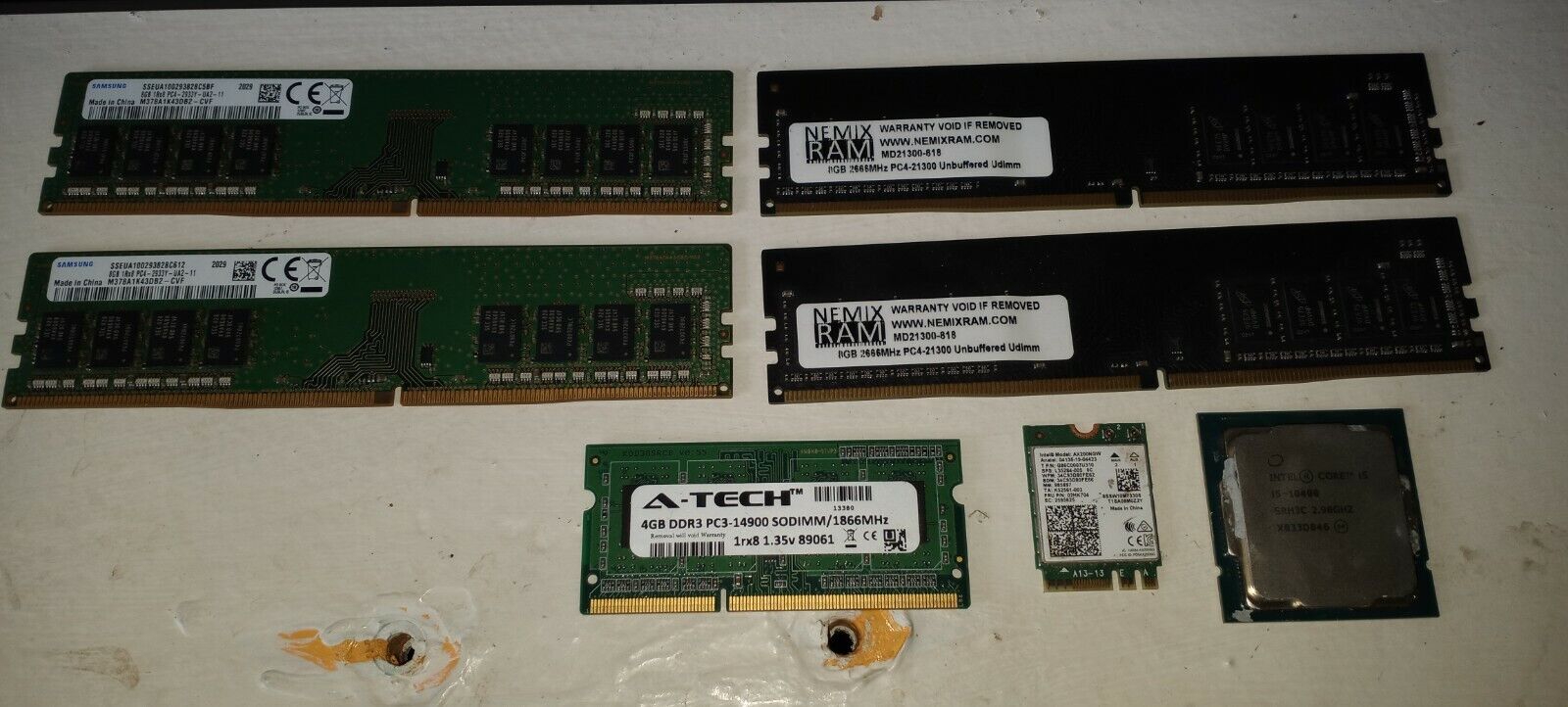 Samsung M471A1K43DB1-CTD 8 GB DDR4, 2666 MHz, 260-Pin Memory Module