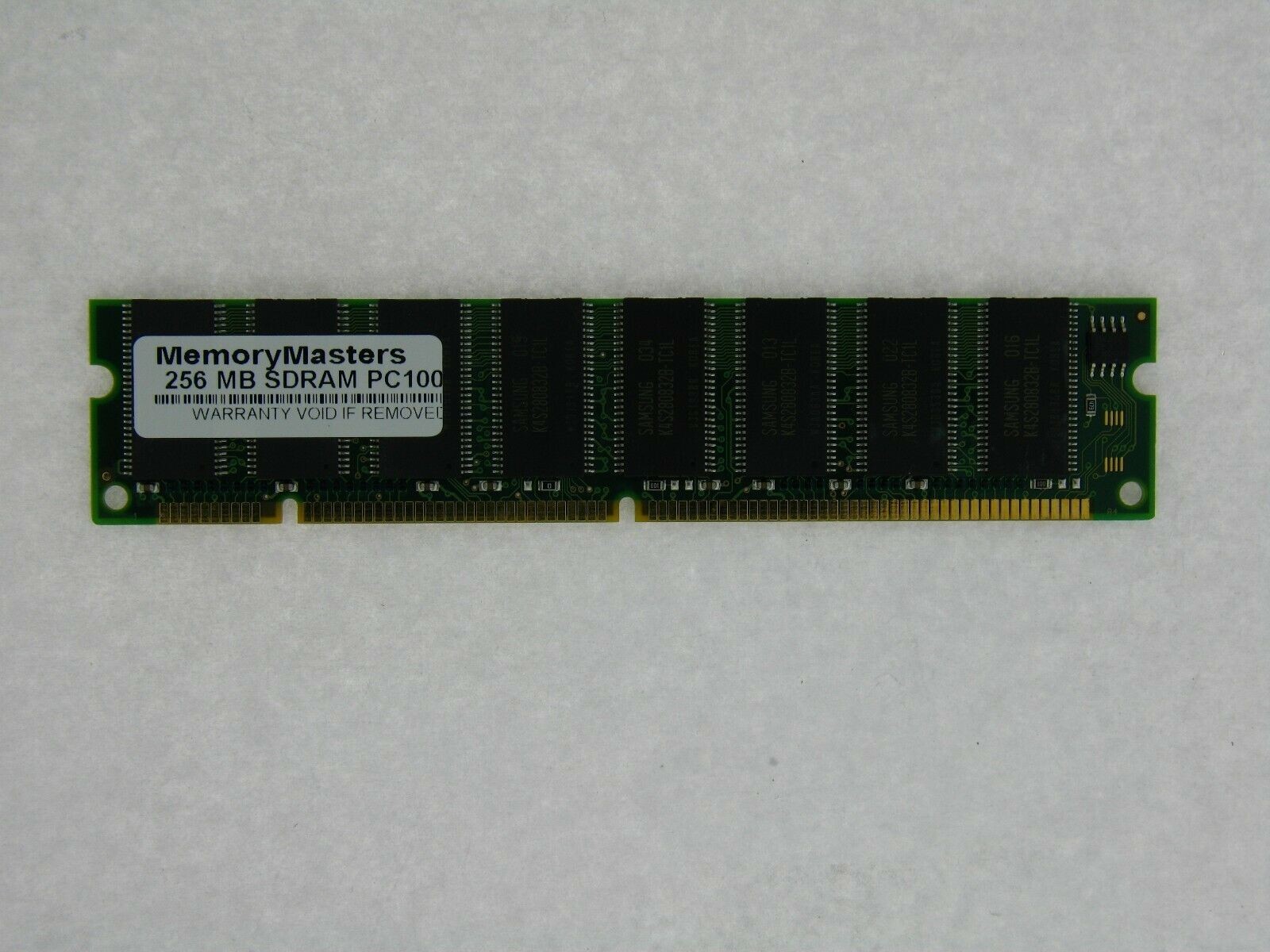 NEW 256MB PC100 SDRAM 100MHZ 168pin Low Density 16chip 16x8 UNBUFFERED Memory