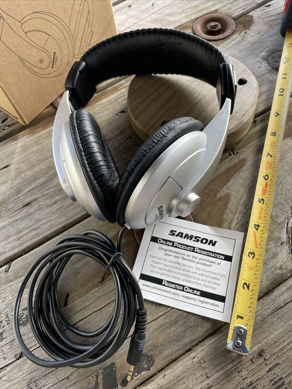 Samson HP30 Wired Headphones Professional Studio Monitor High Quality Over Ear