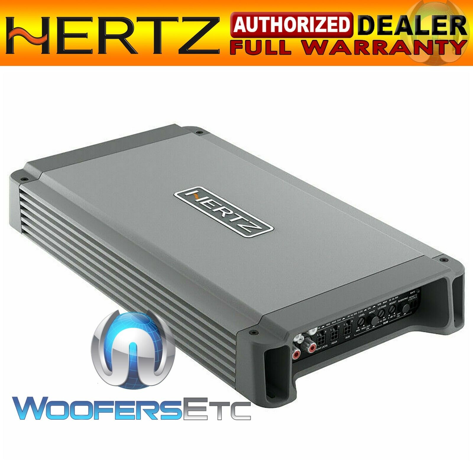 HERTZ HCP5MD MARINE 5 CHANNEL 1500W AMP COMPONENT SPEAKERS SUBWOOFER AMPLIFIER