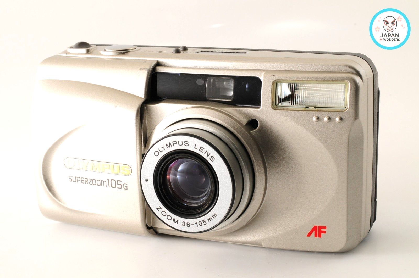 [Near Mint] Olympus Super zoom 105G Point & Shoot 35mm Film Camera JAPAN #0264