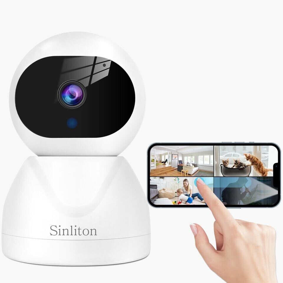 Indoor Security Camera for Home WiFi Cameras with Phone App Baby Monitor