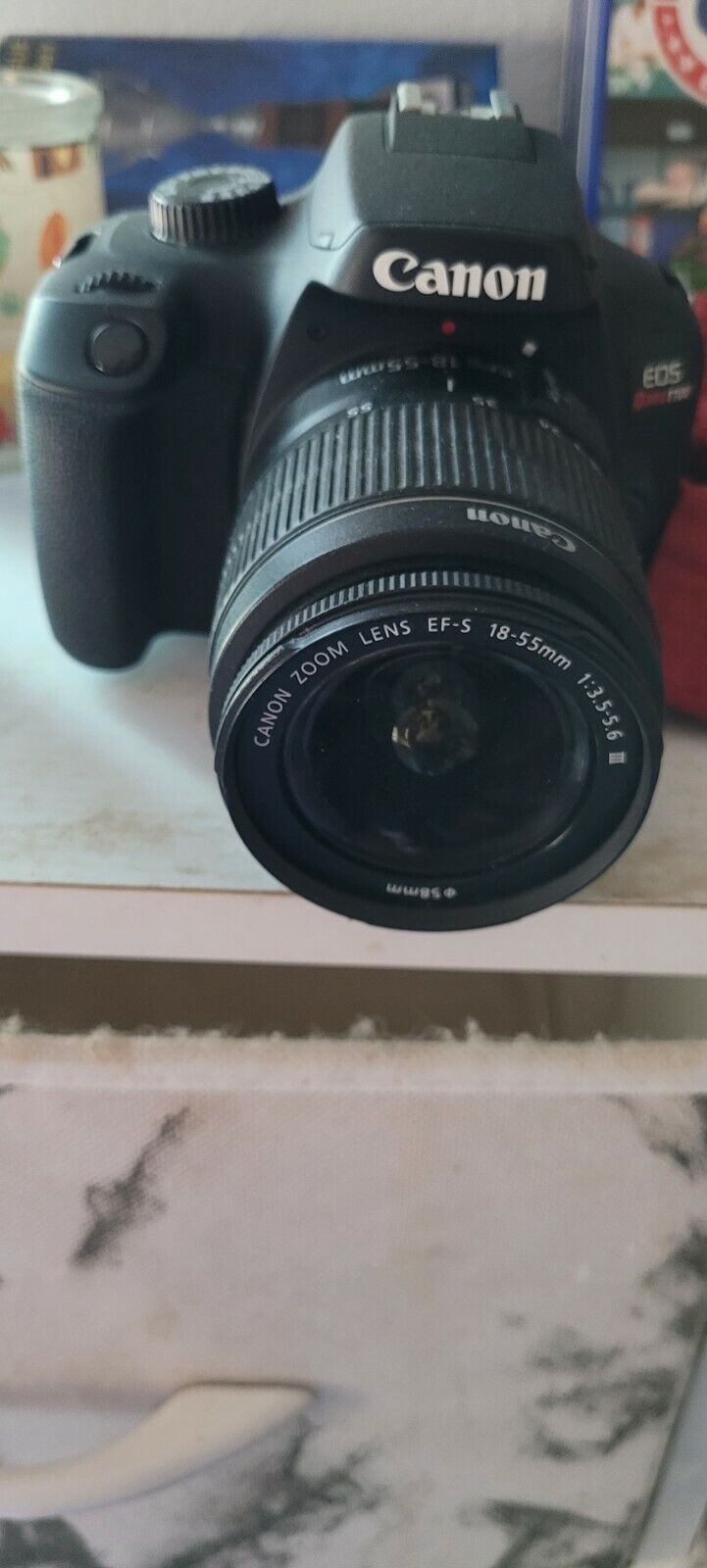 Canon EOS Rebel T100 Digital SLR Camera With 18-55mm Lens Kit