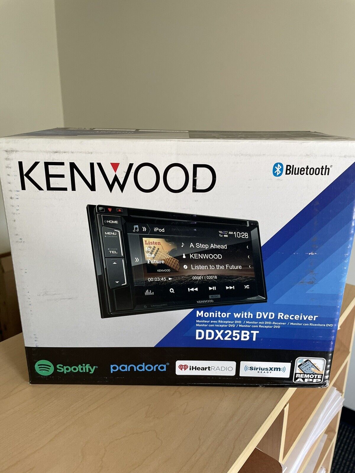 Kenwood DDX25BT Monitor W/ DVD Receiver
