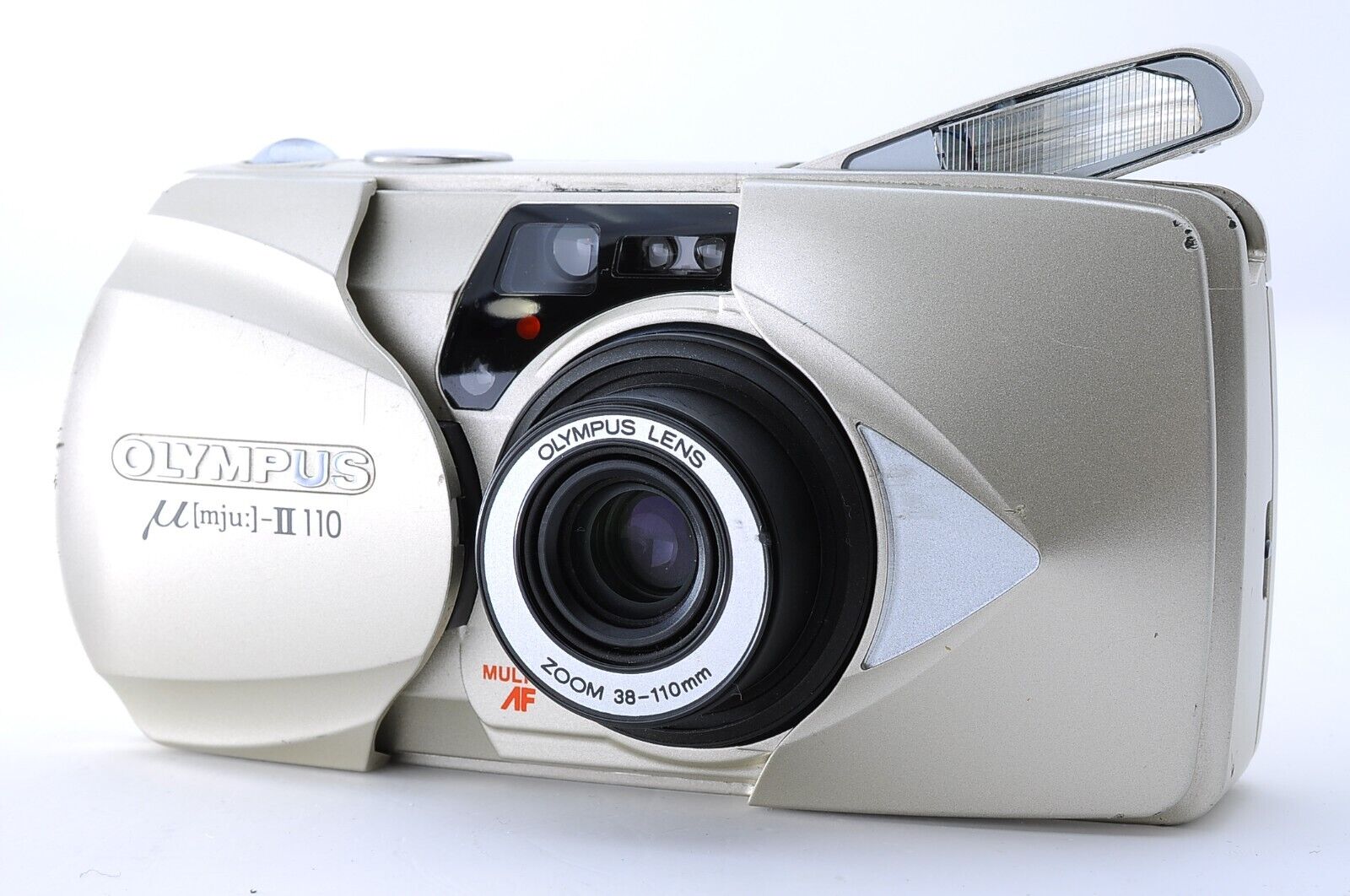 【Exc+++++】Olympus µ mju II 110 35mm Point & Shoot Film Camera From Japan