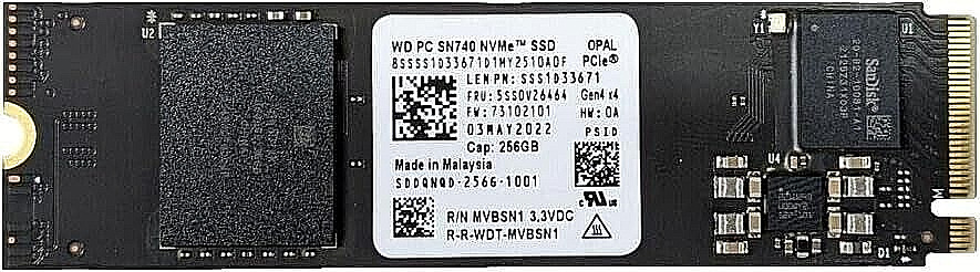 🔥Western Digital SN740 256GB M.2 2280 PCIe 4.0 NVMe SSD Gen 4 SDDPNQD-256G WD🔥