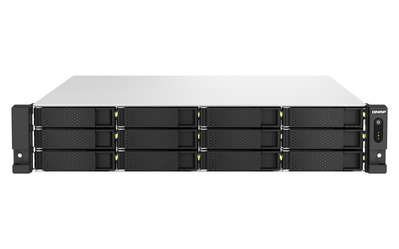 RAID Storage - QNAP 18-Bay NAS Enclosure, 1TB SSD & 130TB HDD, & Managed Switch