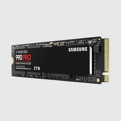 Samsung 990 PRO 2TB NVME SSD M.2 2280 PCIe Gen 4.0 x4, NVMe 2.0 Genuine Samsung 990 PRO 2TB NVME SSD M.2 2280 PCIe Gen 4.0 x4, NVMe 2.0 Genuine