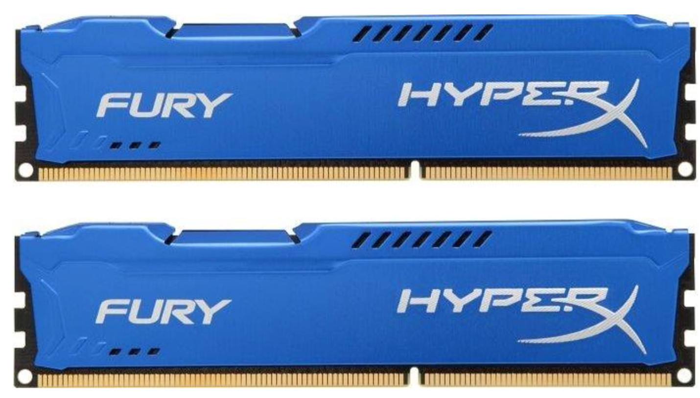 HX316C10FK2/16 Kingston HyperX FURY Blue Series 16GB Kit (2x8GB) PC3-12800 Dimm